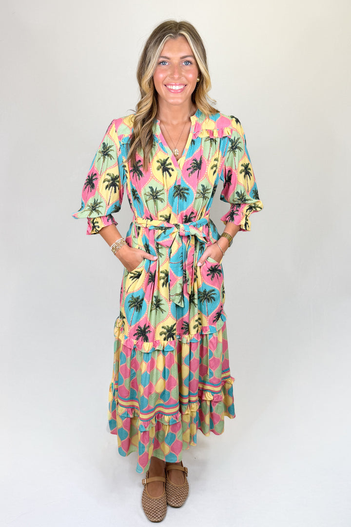EMILY LOVELOCK: ADELA DRESS | MULTI