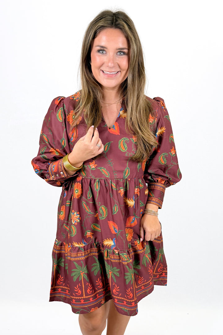 EMILY LOVELOCK: STELLA DRESS | CHERRY LACQUER