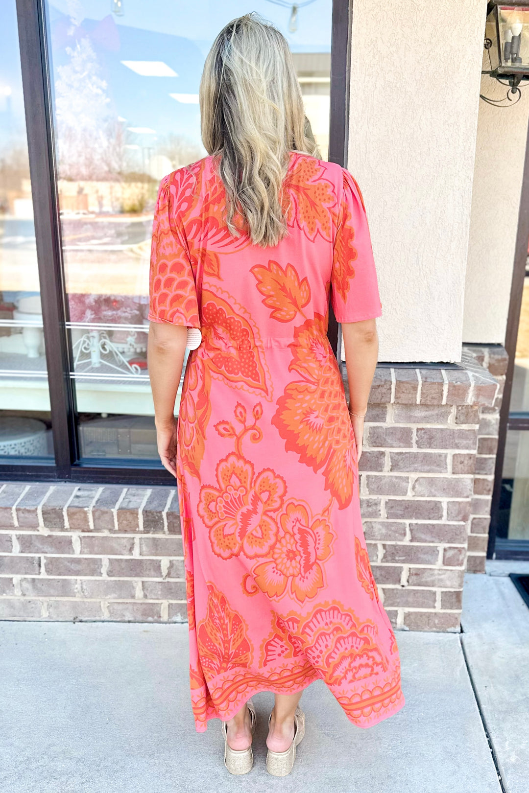 SPARTINA: BLAKELYNN MIDI DRESS | RICHMOND HILL JACOBEAN