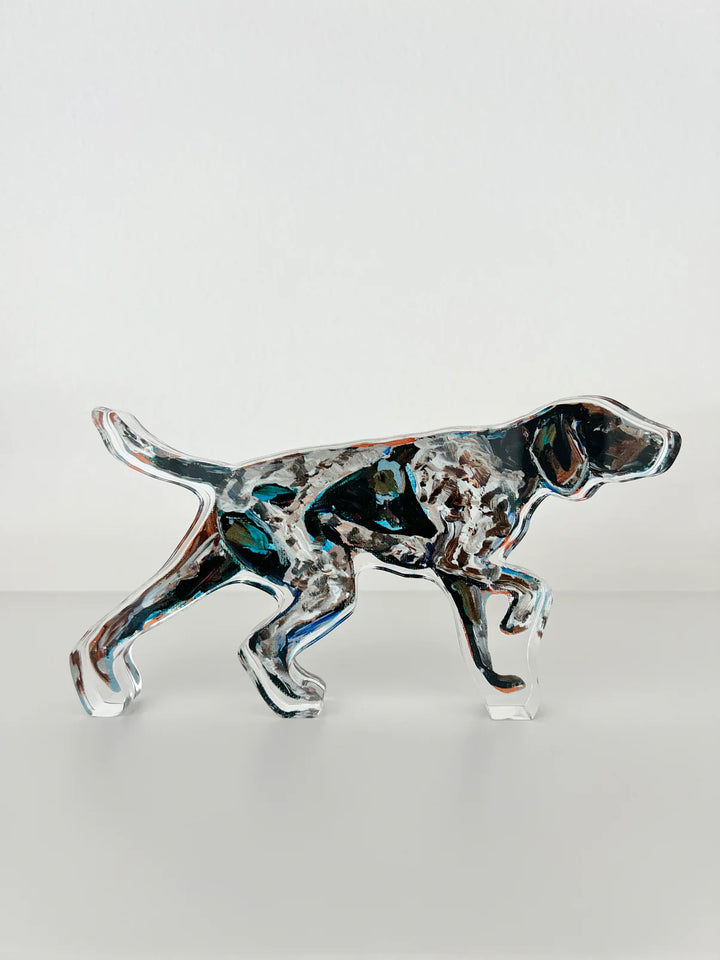 GERMAN SHORT HAIRED POINTER ACRYLIC BLOCK