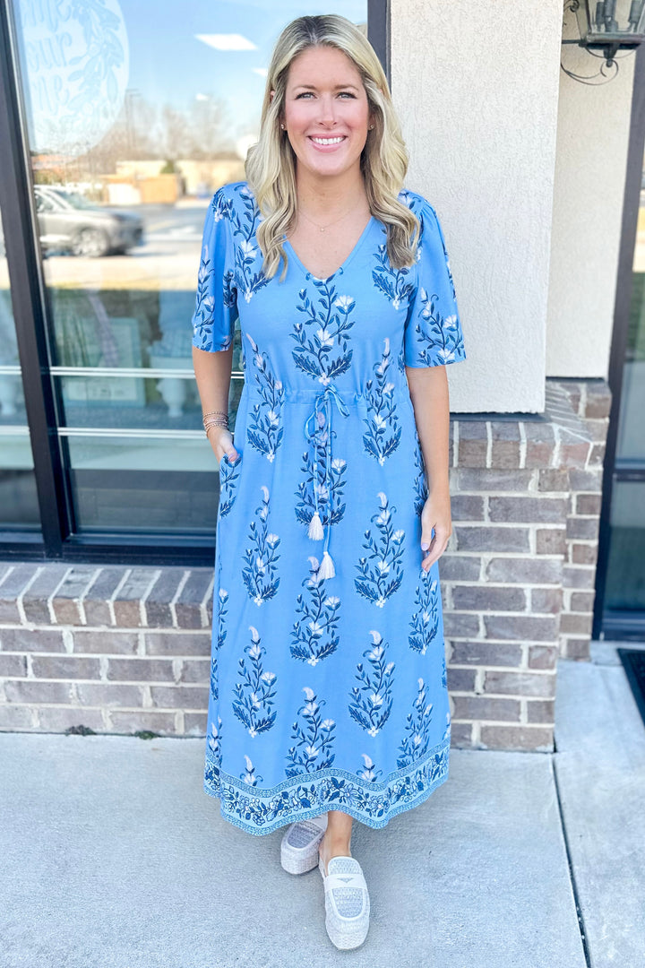 SPARTINA: BLAKELYNN MIDI DRESS | OGEECHEE BLOSSOM