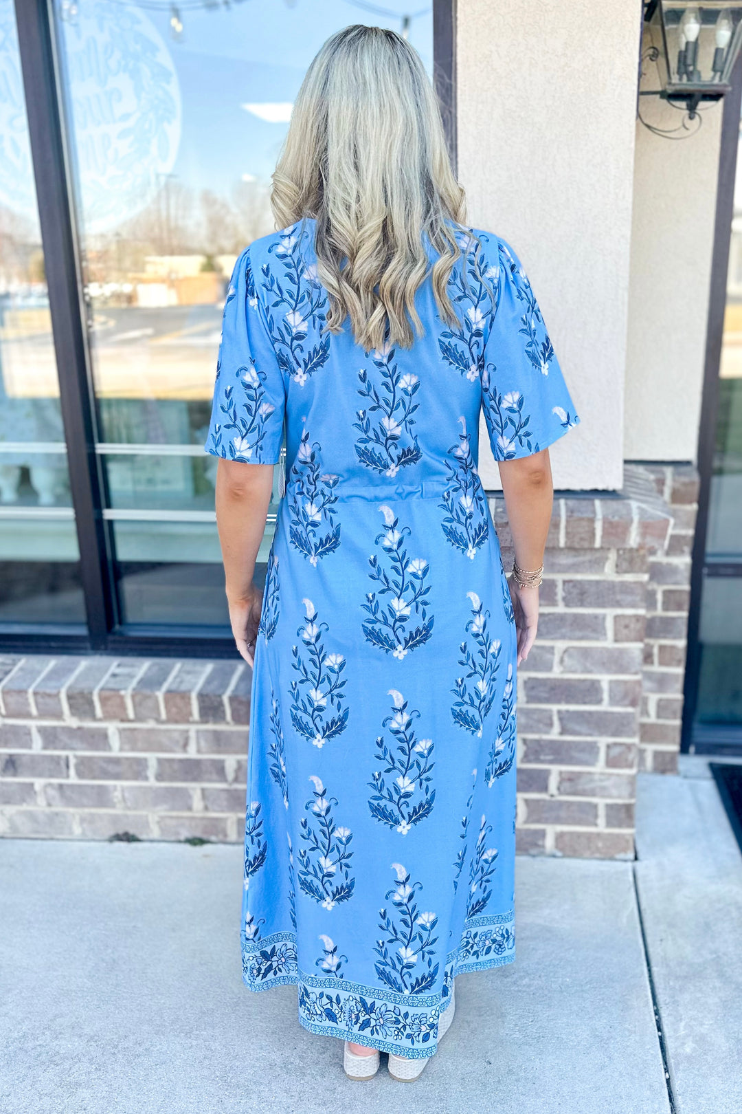 SPARTINA: BLAKELYNN MIDI DRESS | OGEECHEE BLOSSOM