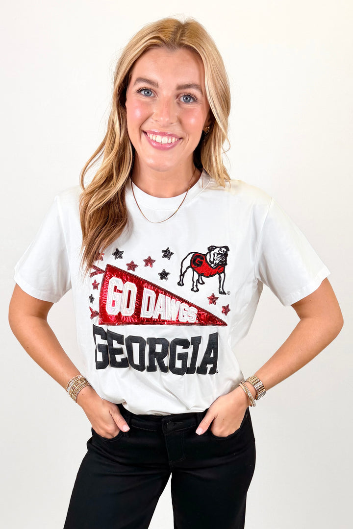 GEORGIA PENNANT SPARKLE SHIRT