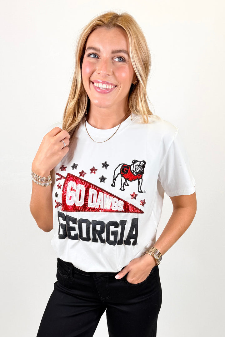 GEORGIA PENNANT SPARKLE SHIRT