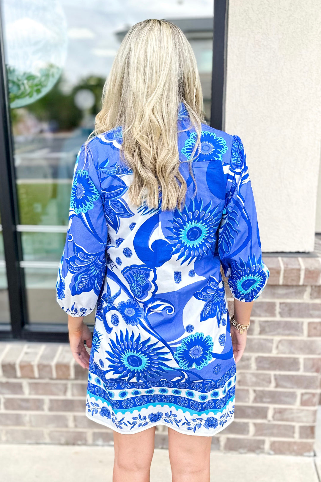 PORCELAIN AVA DRESS