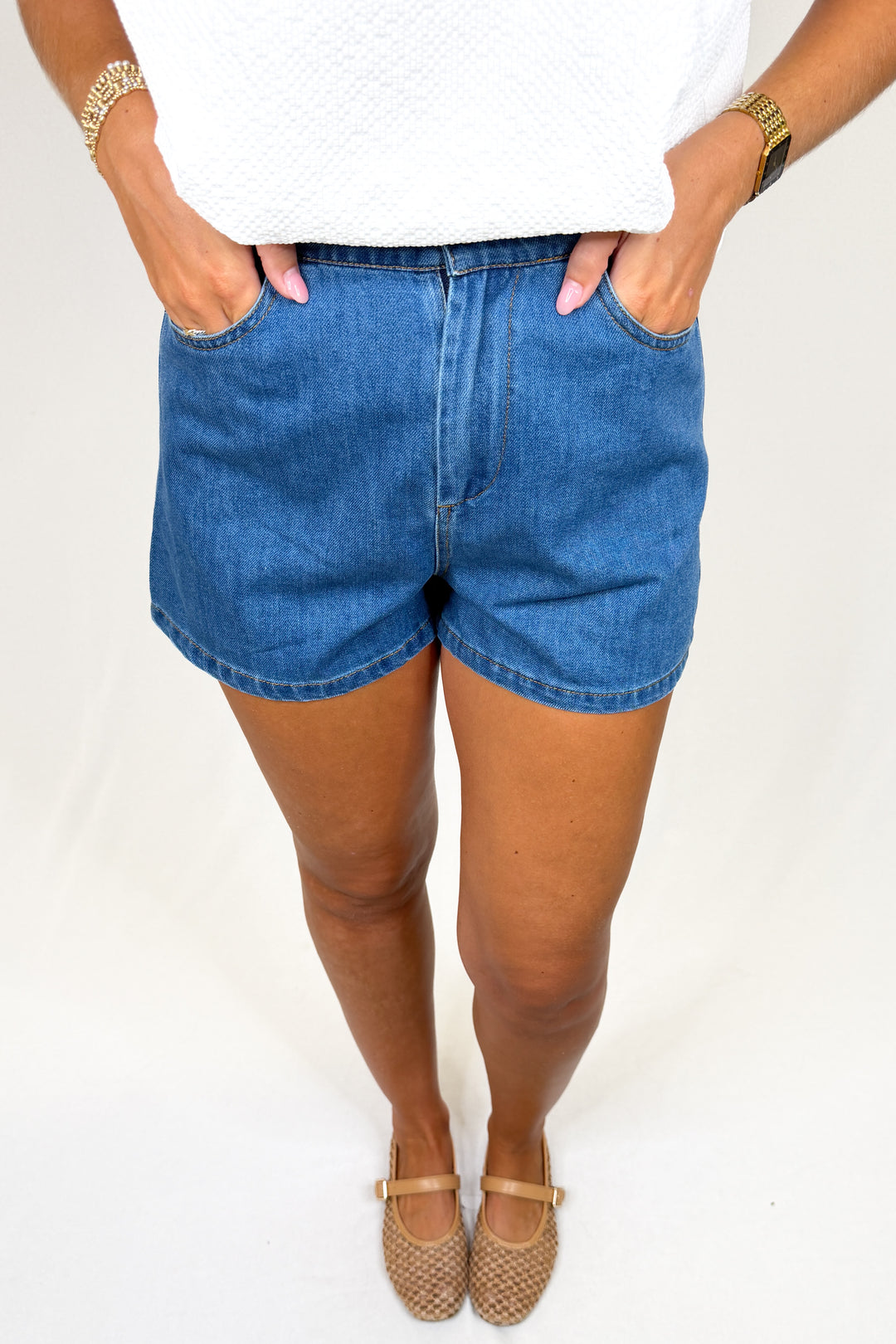 KARLIE: DENIM SHORTS