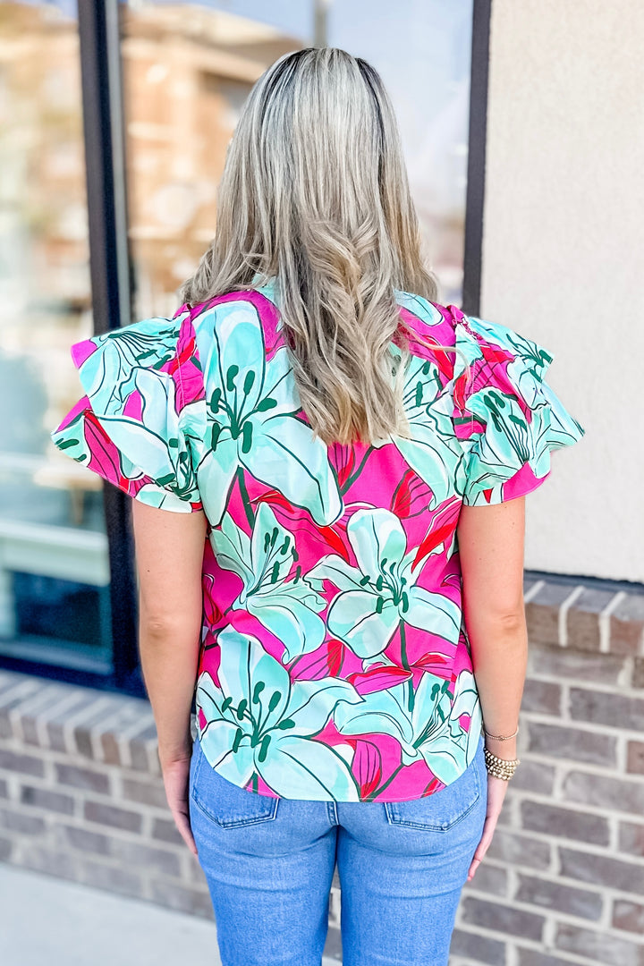 WREN LILY BLOOM TOP