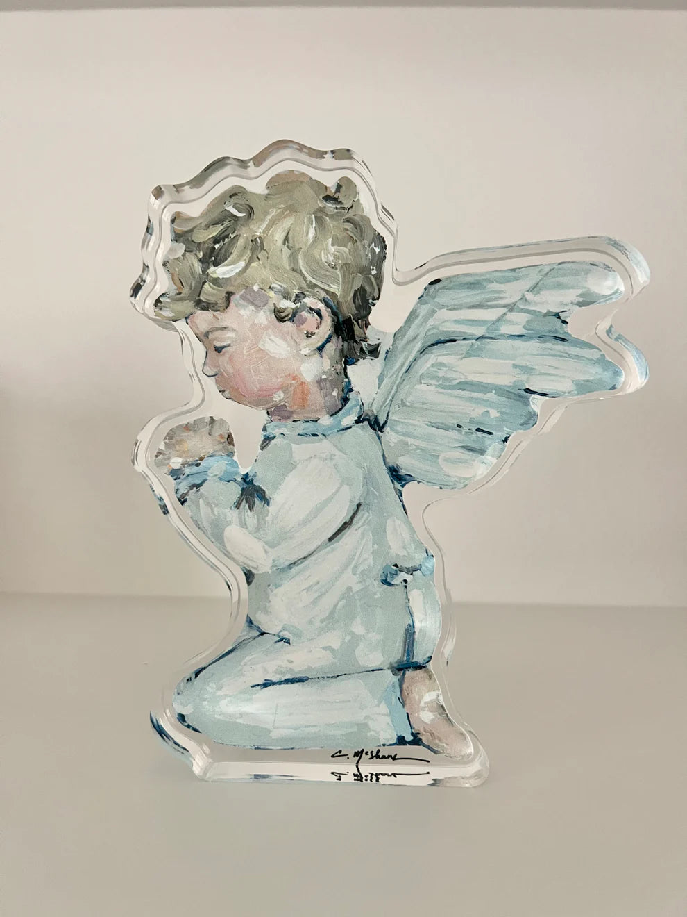 TINY WINGS ACRYLIC BLOCK