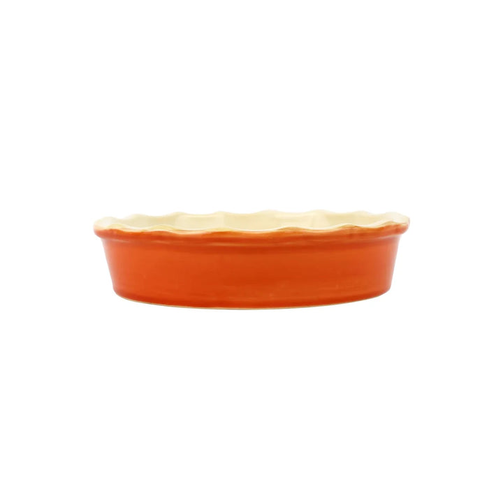 ORANGE ITALIAN BAKERS PIE DISH