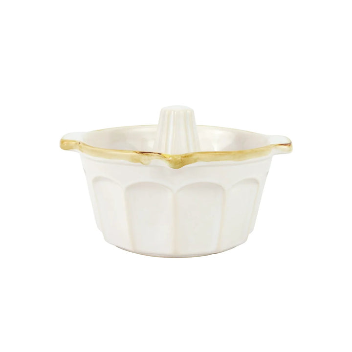 WHITE ITALIAN BAKERS BUNDT PAN