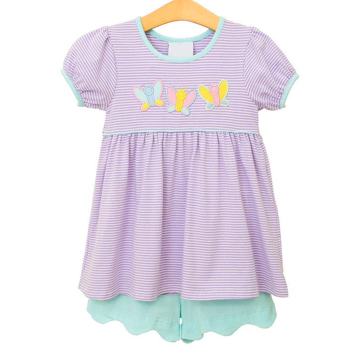 BUTTERFLY TRIO SHORT SET