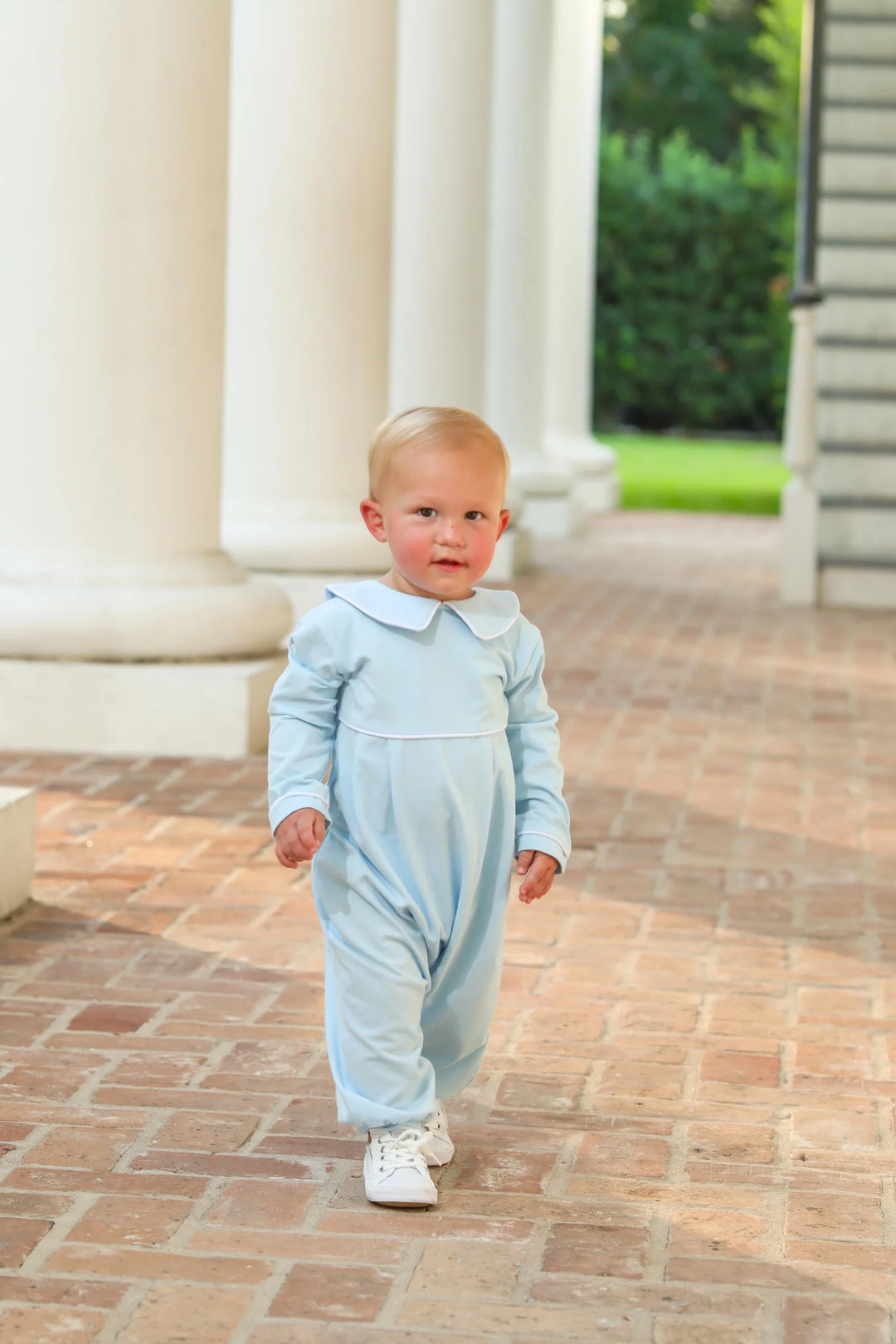LIGHT BLUE JOSEPH ROMPER