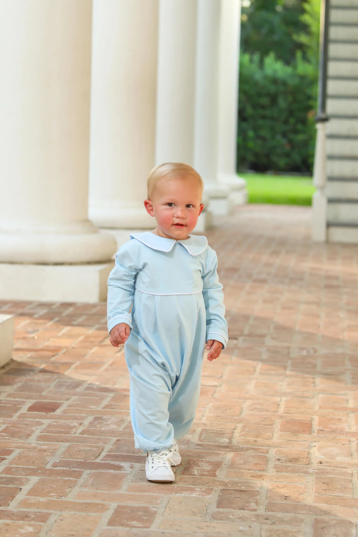 LIGHT BLUE JOSEPH ROMPER