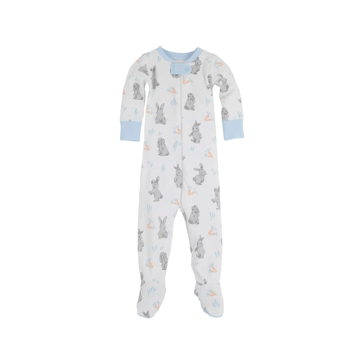 BROAD ST. BUNNIES BLUE KNOX'S NIGHT NIGHT FOOTIE