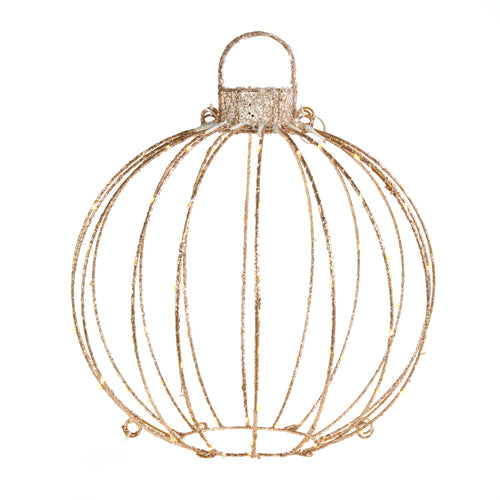 GOLD LIGHTED ORNAMENT
