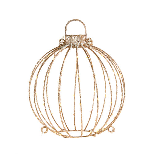 GOLD LIGHTED ORNAMENT
