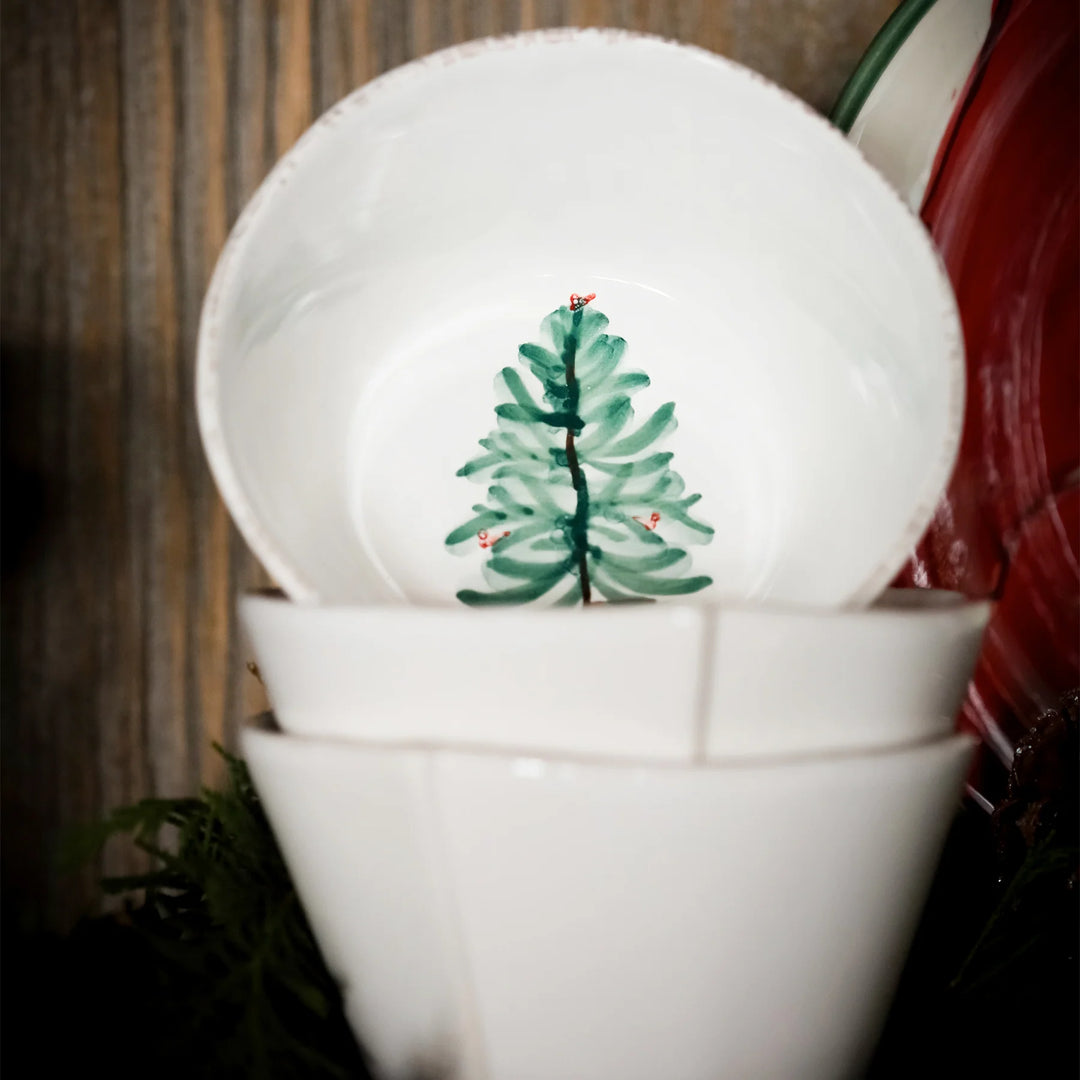 LASTRA HOLIDAY STACKING CEREAL BOWL