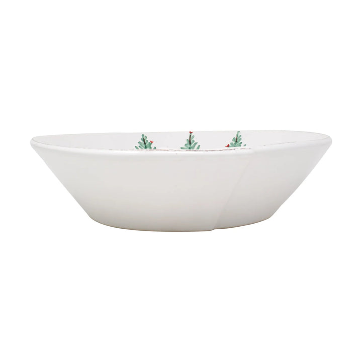 LASTRA HOLIDAY SHALLOW SERVING BOWL