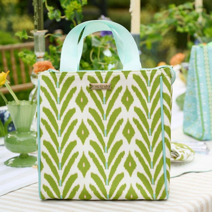 PETITE FROND GREEN LUNCH BAG