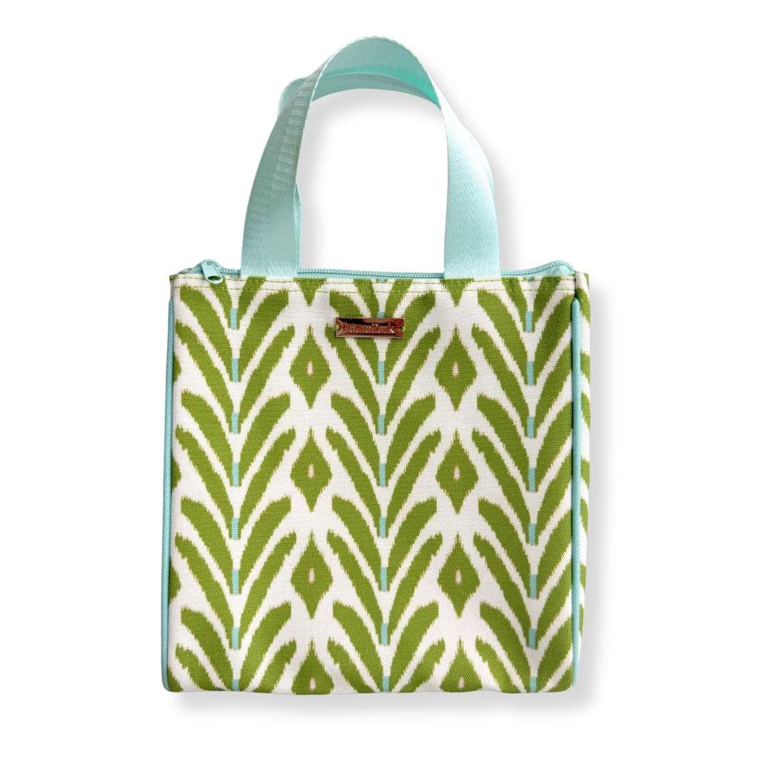 PETITE FROND GREEN LUNCH BAG