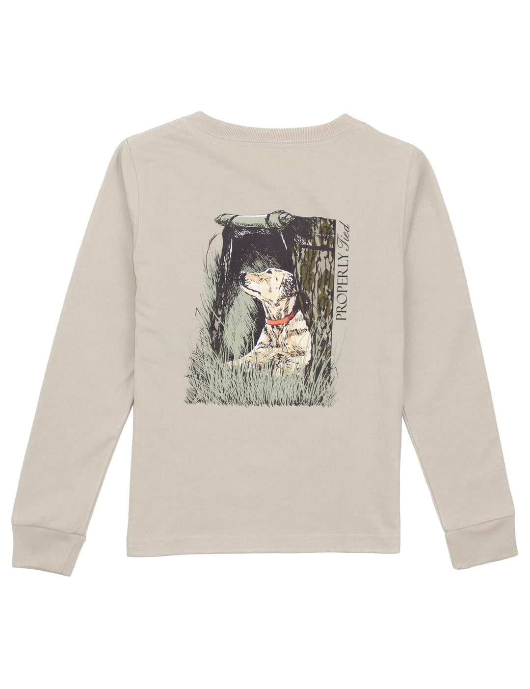 MOSSY OAK LAB LINEN LONG SLEEVE TEE