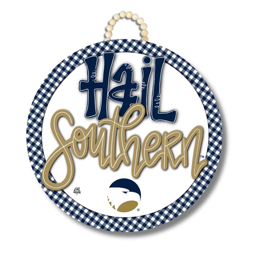 HAIL SOUTHERN CIRCLE DOOR HANGER