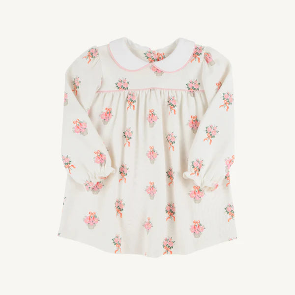 NONESUCH STEMS LONG SLEEVE MAERIN FITZ FROCK DRESS