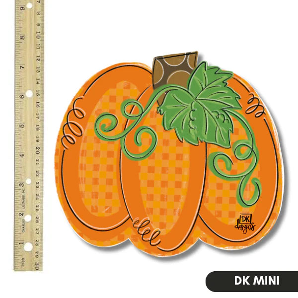 GINGHAM PUMPKIN MINI