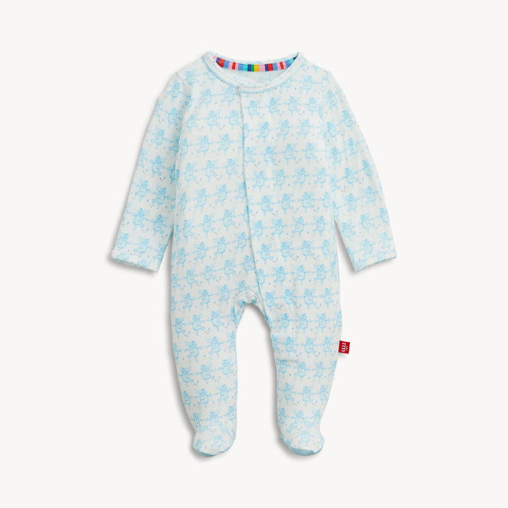 TRUNKETTES BLUE MODAL FOOTIE