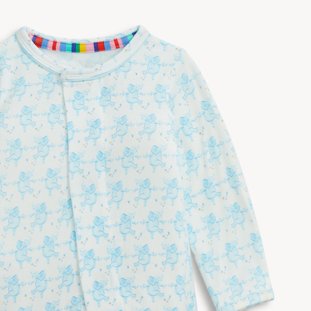 TRUNKETTES BLUE MODAL FOOTIE