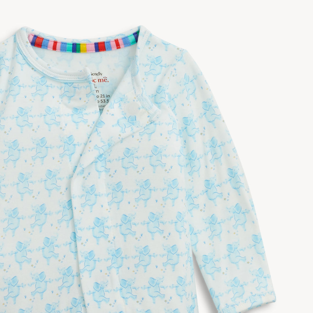 TRUNKETTES BLUE MODAL FOOTIE