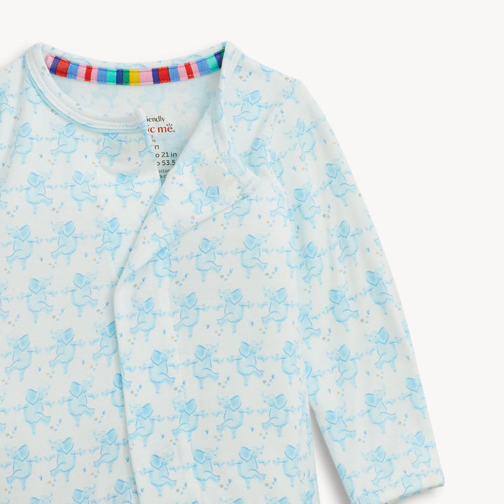 TRUNKETTES BLUE MODAL FOOTIE