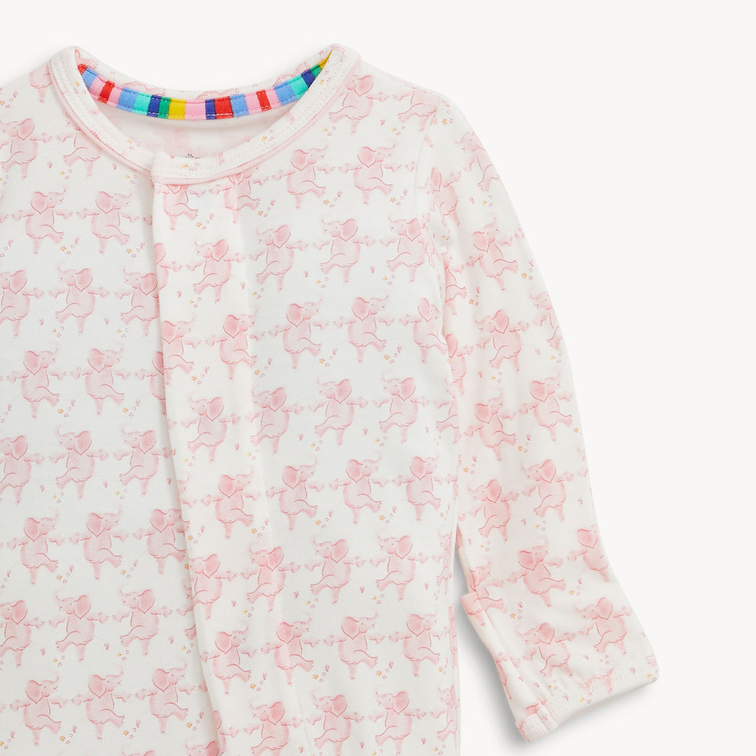 TRUNKETTES PINK MODAL FOOTIE