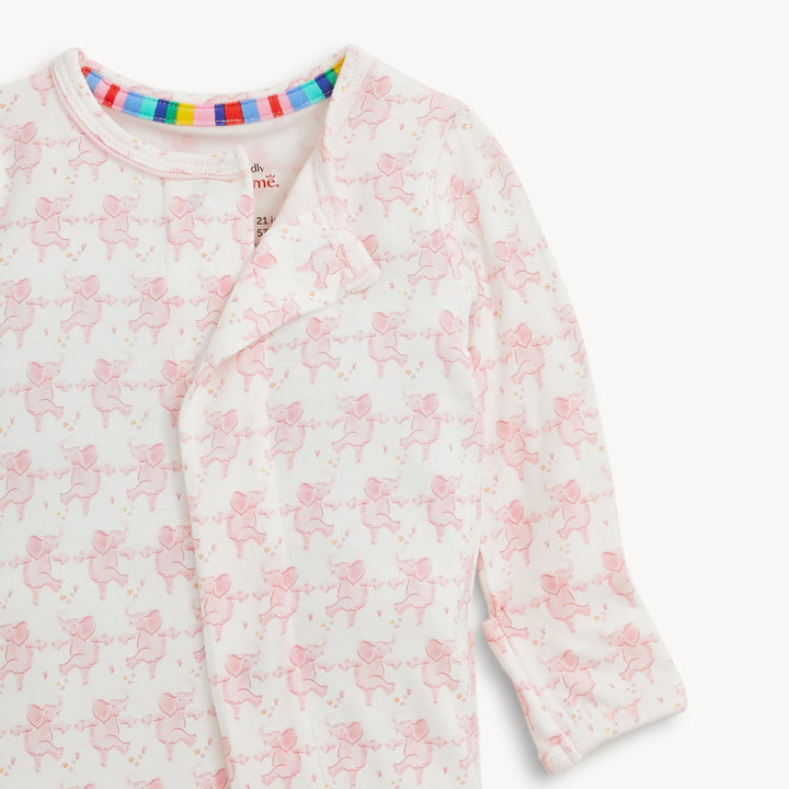 TRUNKETTES PINK MODAL FOOTIE