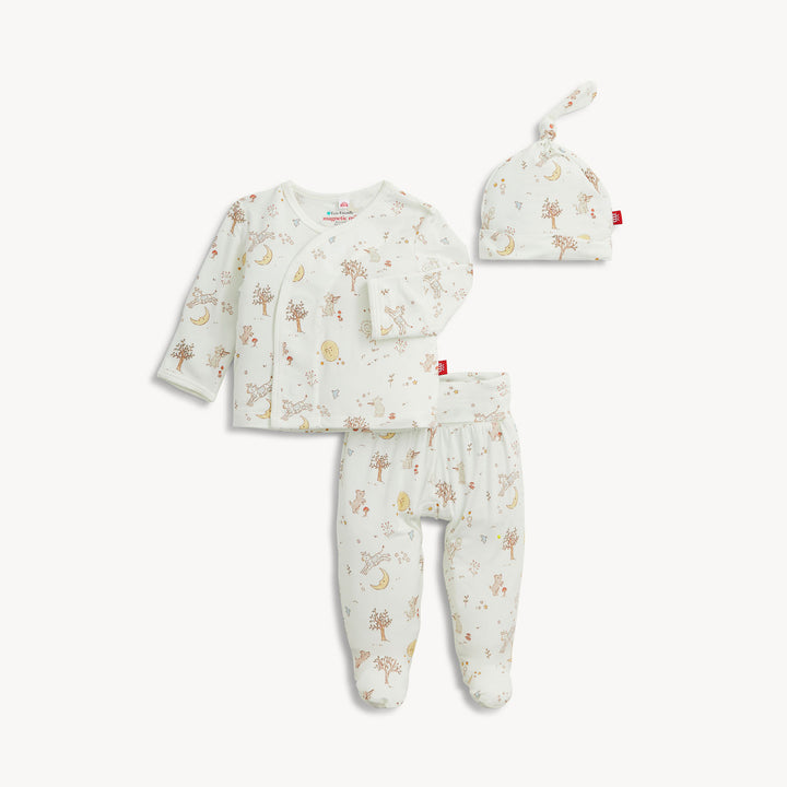 BEDTIME RHYMES MODAL KIMONO SET