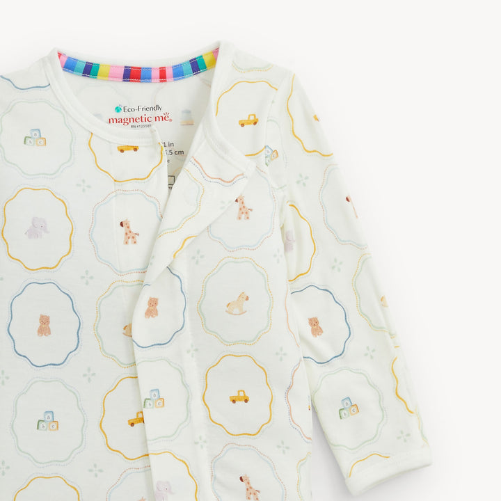 NURSERY MAGIC CREAM MODAL FOOTIE
