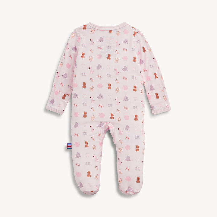 NURSERY NOSTALGIA PINK MODAL FOOTIE