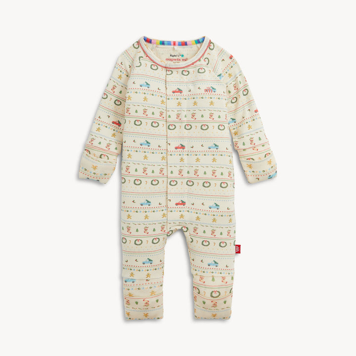 TRADITIONAL CHRISTMAS RIGHTFIT CONVERTIBLE COVERALL