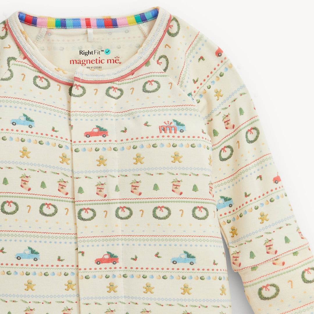TRADITIONAL CHRISTMAS RIGHTFIT CONVERTIBLE COVERALL