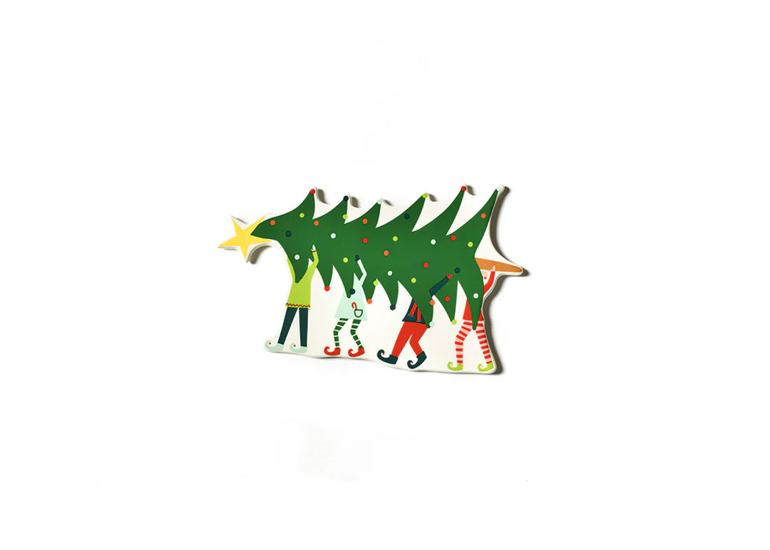 ELVES CARRYING CHRISTMAS TREE ATTACHMENT