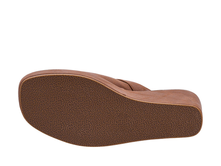 BROWN ME TIME WEDGE