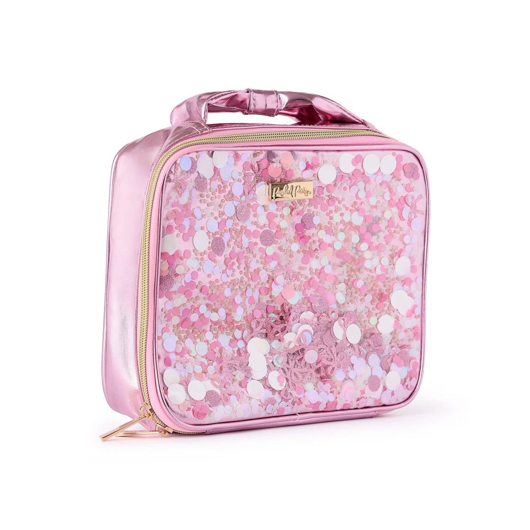 PINK BOWS & CONFETTI LUNCH BOX