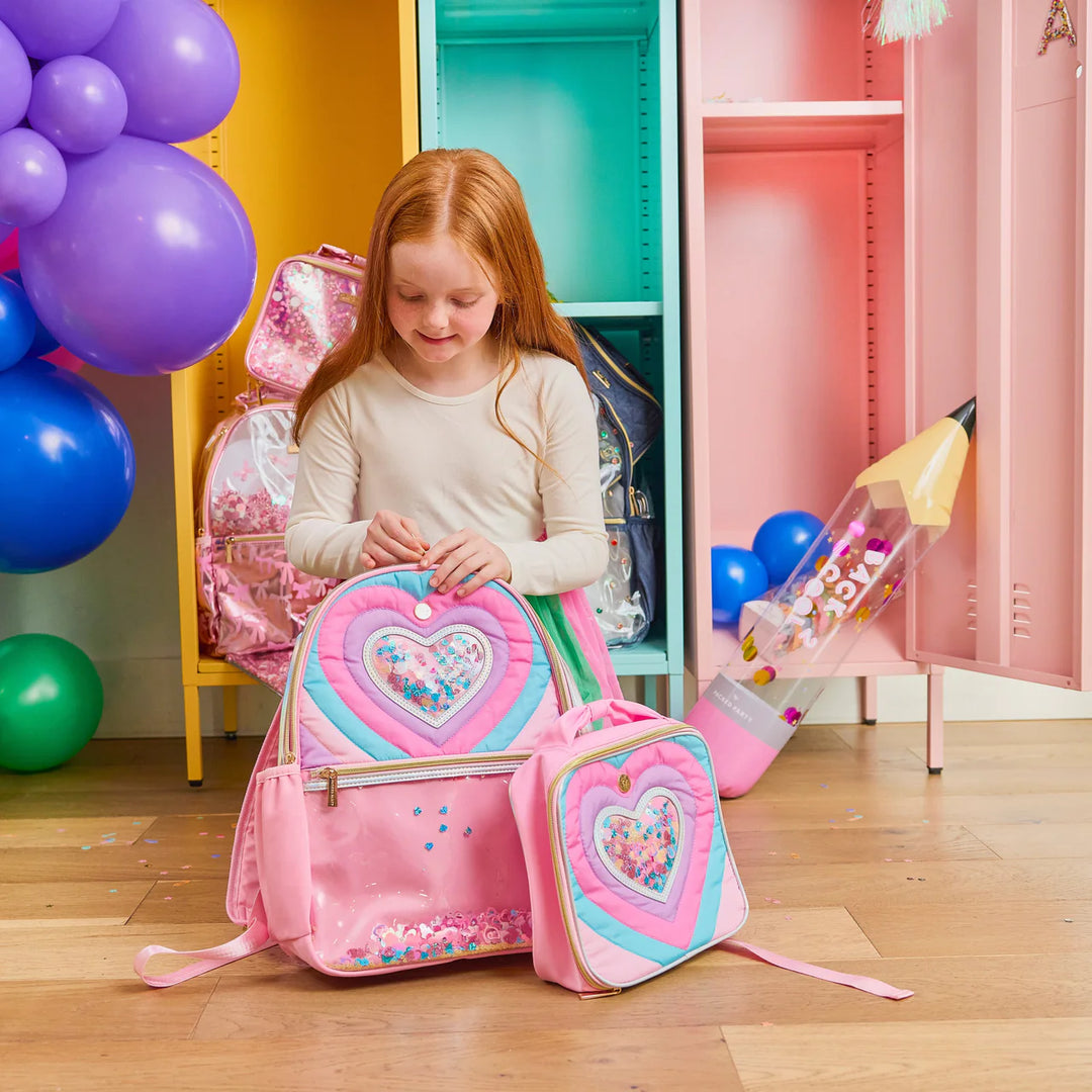 TAYLOR QUILTED HEARTS CONFETTI LUNCH BOX