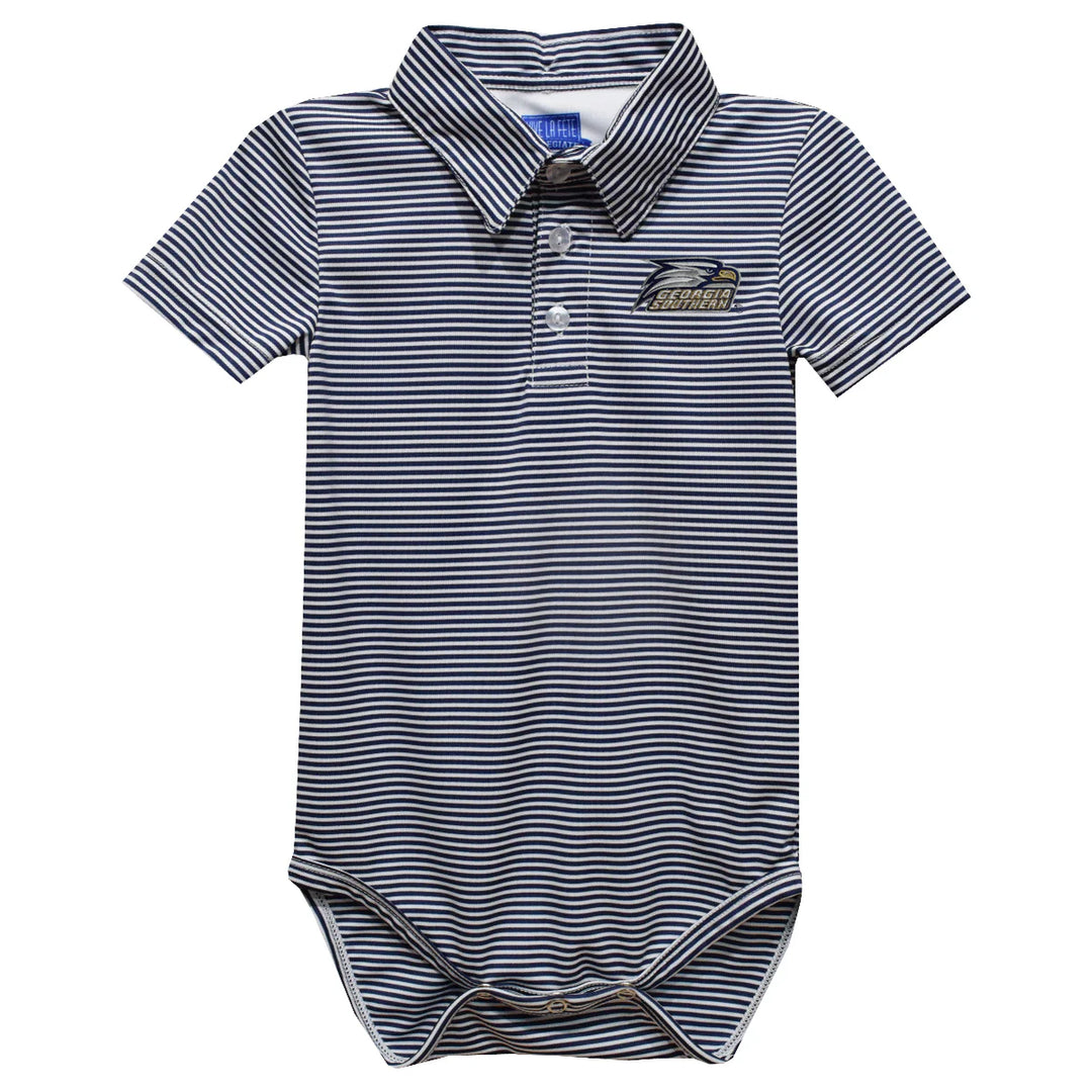 STRIPED GSU COLLARED ONSIE