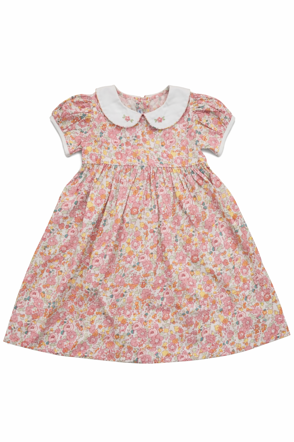 JUDY PINK FLORAL DRESS