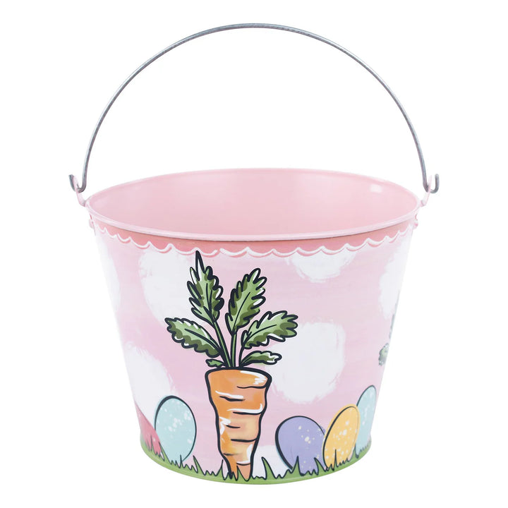 PINK RABBIT EASTER EGG PAIL