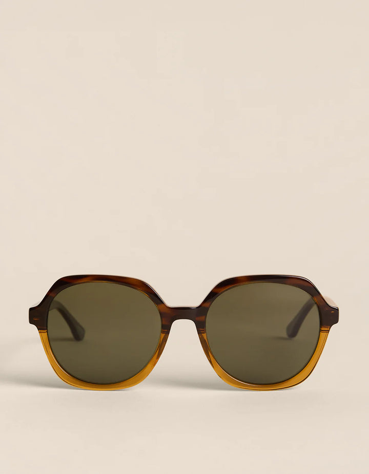 TORTOISE/GOLDEN CALIBOGUE SUNGLASSES