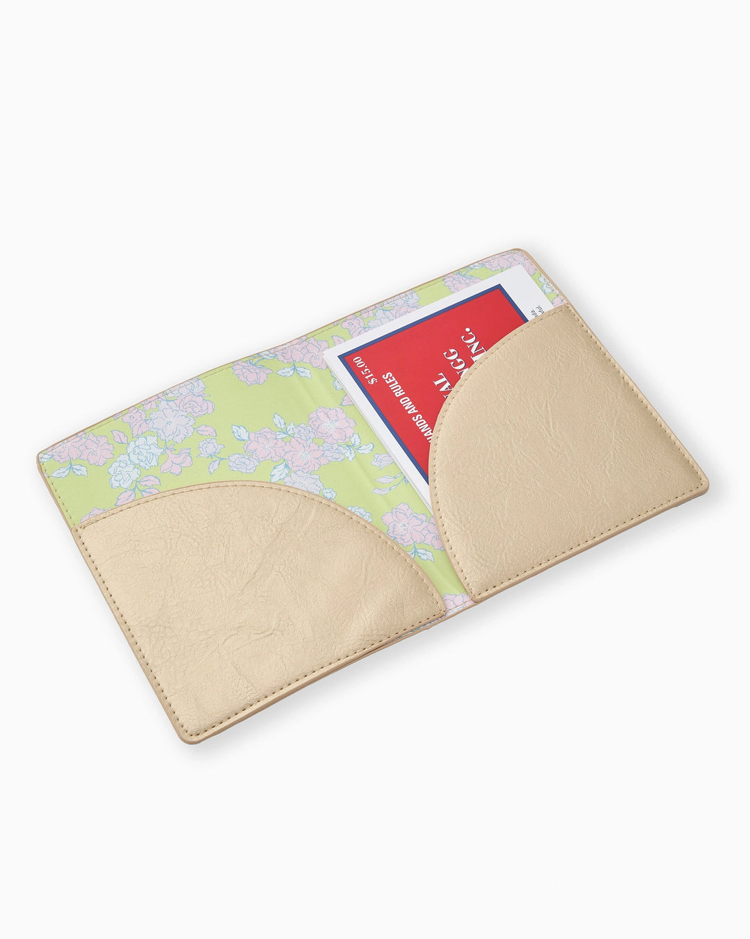 Oh My Mahjong Champagne Mahjong Card Folio mahjong card folio for organized play and travel | Walker Boutique