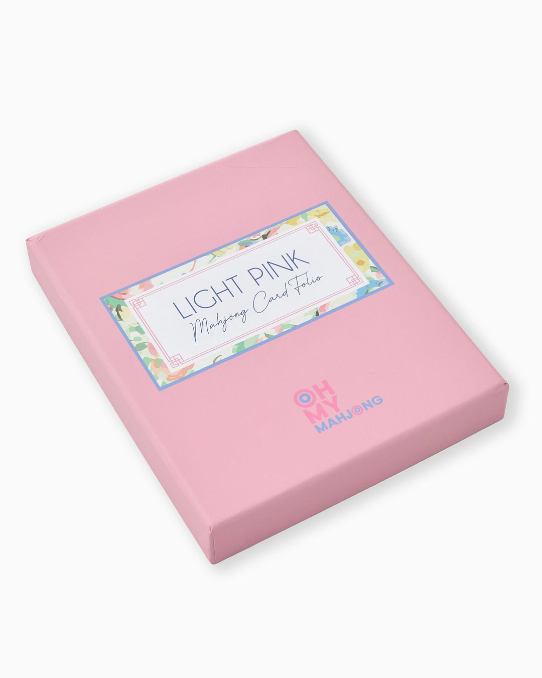 Oh My Mahjong Light Pink Mahjong Card Folio mahjong card folio for organized play and travel | Walker Boutique