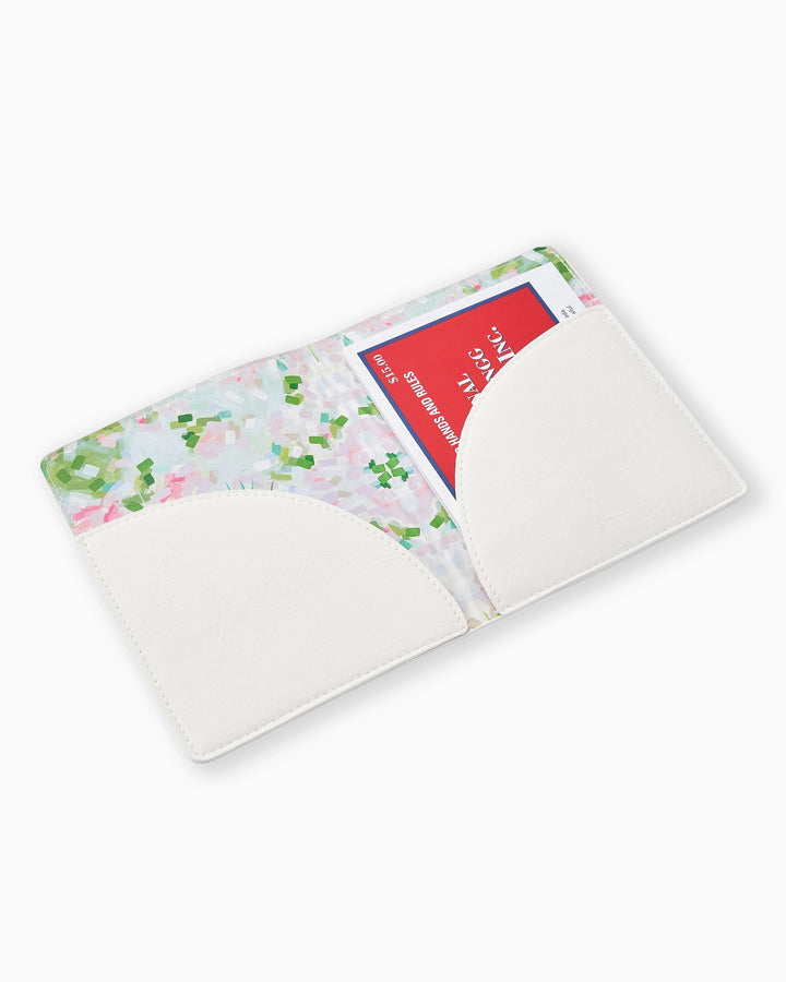 Oh My Mahjong White Mahjong Card Folio mahjong card folio for organized play and travel | Walker Boutique